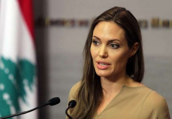 Angelina Jolie in Lebanon